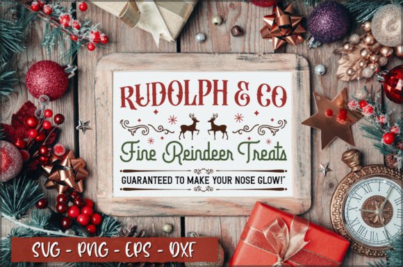 Download Rudolph Fine Reindeer Treats Guaranteed - Premium Resources