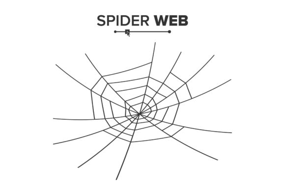 Download Halloween Spider Web Vector. Black - Spider web vector Collection