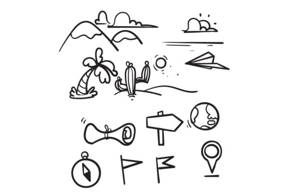 Download Doodle Geography - Geography Collection