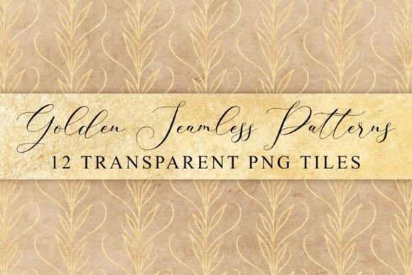 Download Wedding Golden Foil Botanical Patterns - Botanical patterns Collection